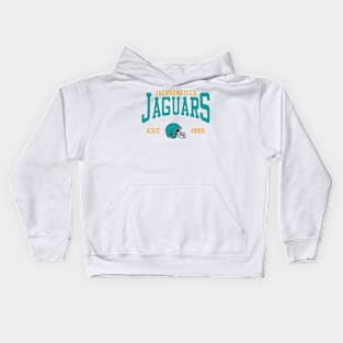 Retro Jacksonville Football Kids Hoodie